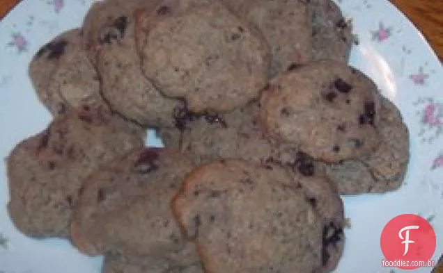 Biscoitos De Amêndoa De Mirtilo
