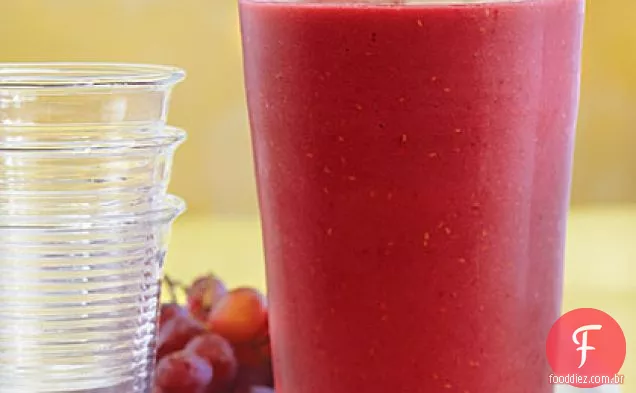 Smoothie De Framboesa E Uva