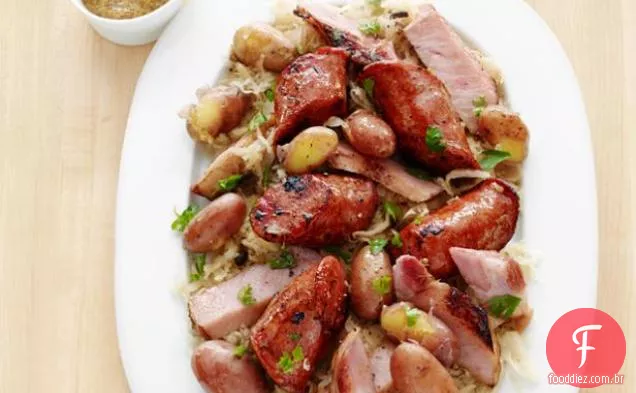 Salsicha e Kraut