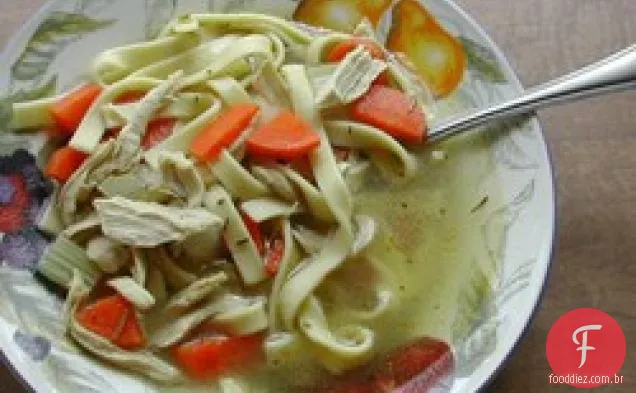 Rosemary Chicken Noodle Soup