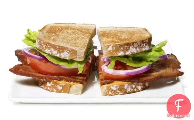 BLTs Com Queijo Azul-Buffalo Aioli