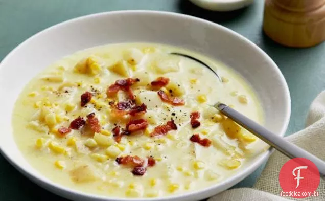 Cheddar Milho Chowder