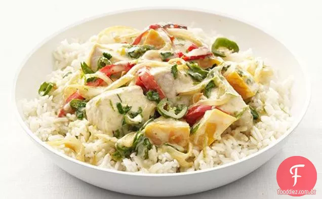 Caril De Peixe Tailandês
