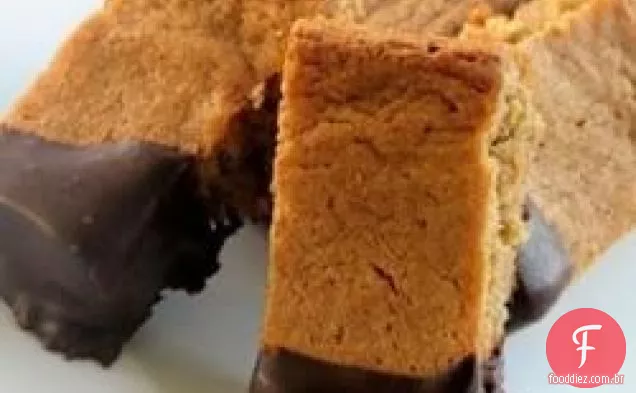 Manteiga De Amendoim De Trigo Integral Em Borracha Brownies