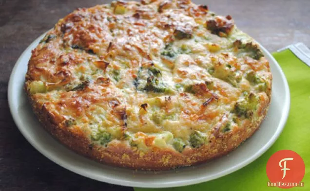 Bolo De Couve-Flor E Brócolis