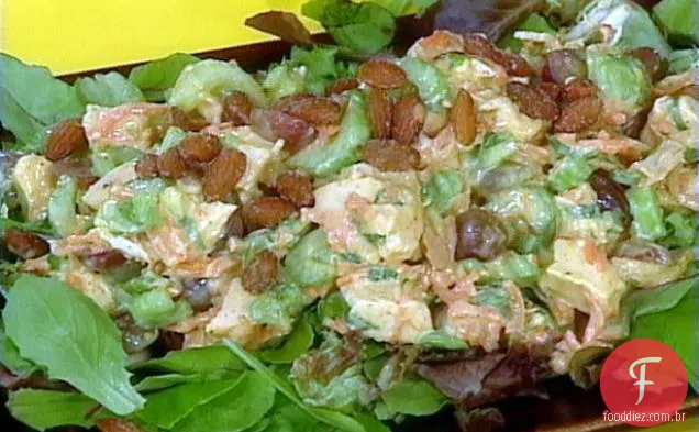Curry-in-a-Hurry Rotisserie Chicken Salad