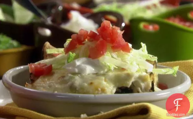 Turquia Clube Enchilada Caçarola