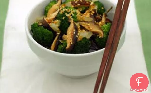 Wakame, Cogumelo E Brócolis