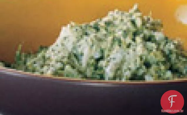 Brócolis creme com parmesão