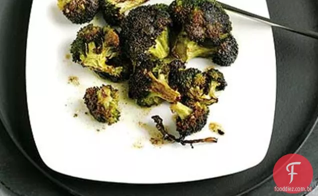 Brócolis Assado Com Garam Masala