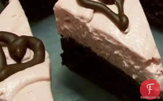 Framboesa Fudge Brownies