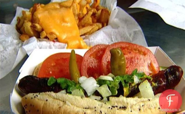 Wiener's Circle Chicago Style Hot Dog