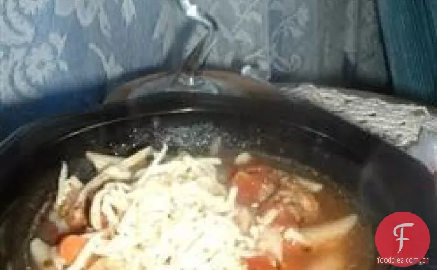 Sopa de Almôndega e macarrão