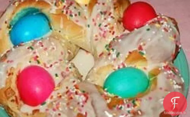 Anel De Pão De Páscoa