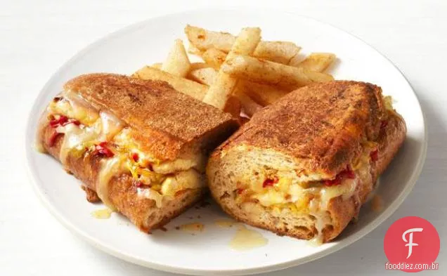 Sanduíches Cubanos De Tofu Com Palitos De Jicama