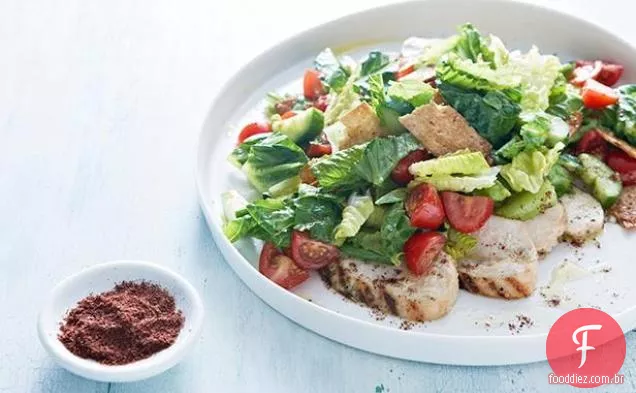 Faux-toush salada com Lavash