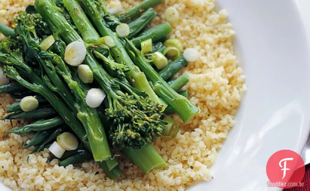 Feijão Verde, Brócolis E Bulgur