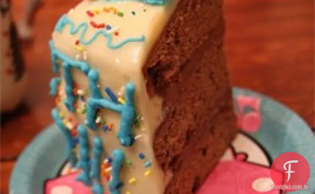 Chocolate Chocolate Chip Sour Cream Pound Cake