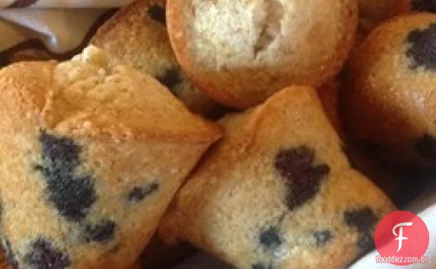 Muffins De Mirtilo Sem Glúten
