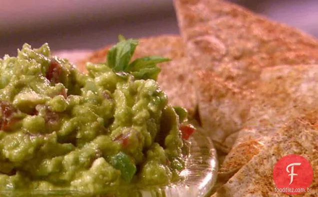 Guacamole De Manjericão Picante