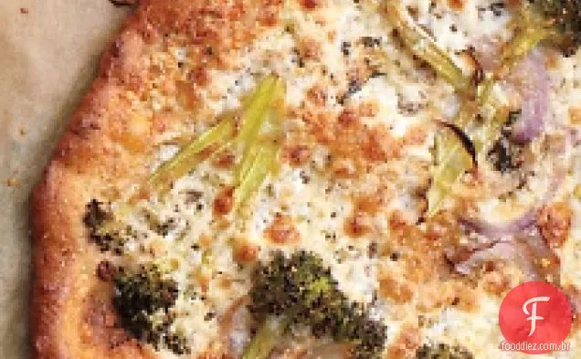 Brócolis E Queijo Pizza