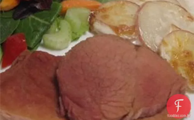 Bifes De Presunto Assados Fáceis