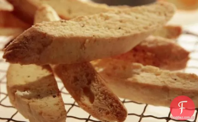 Laranja e manjericão Biscotti