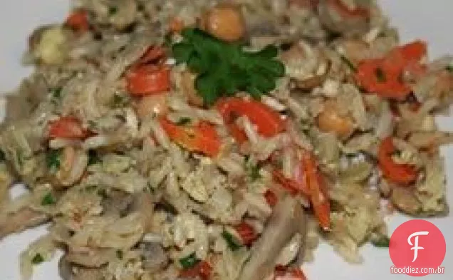 Pilaf De Arroz Integral Estilo Caseiro