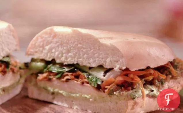 Mojo Chicken Torta
