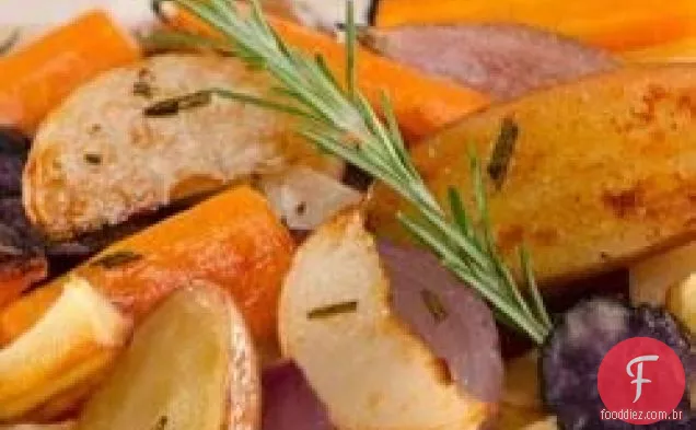 Becel ® alho e alecrim torrados vegetais de raiz