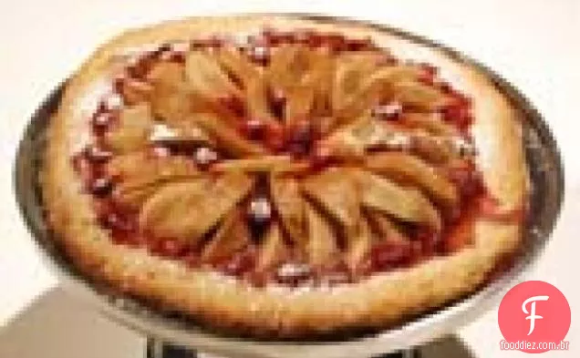 Crostata de Pêra e Framboesa