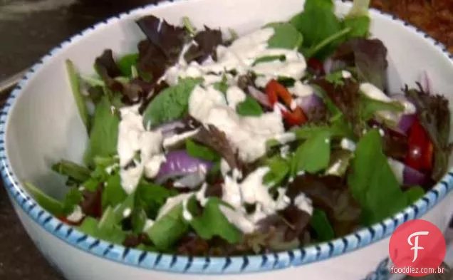 Salada de senhora e filhos