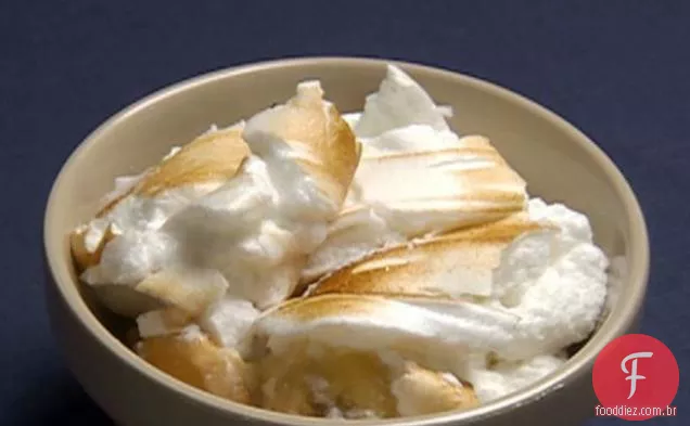 De volta ao negócio Pudim de Pão de Banana