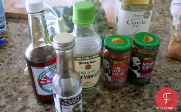 Brócolis Assado Doce Picante