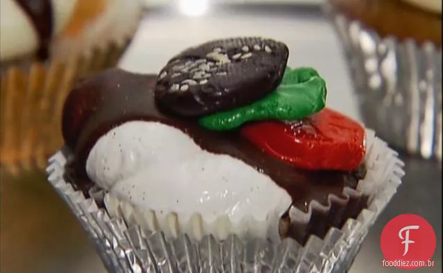 Chocolate Marshmallow Cupcake