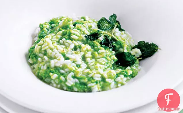 Risoto De Ervilha Doce