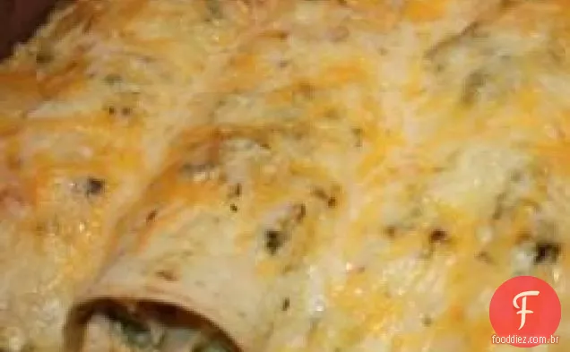 Poblano Chile Enchiladas a la Gringa