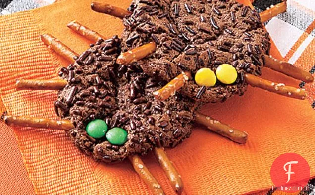 Chocolate-Cookie Spiders