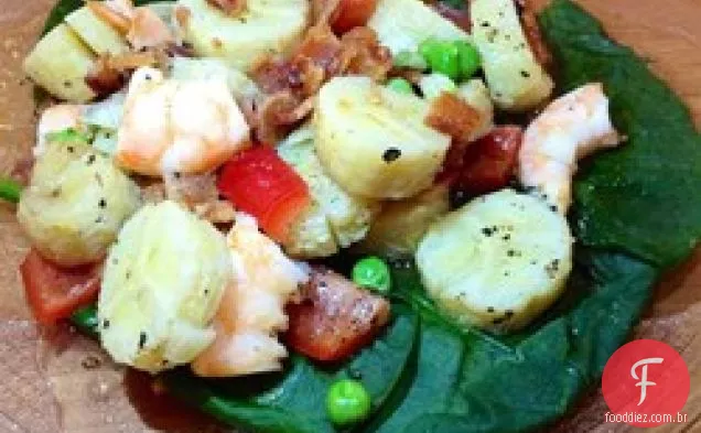 Salada de Banana verde da alegria