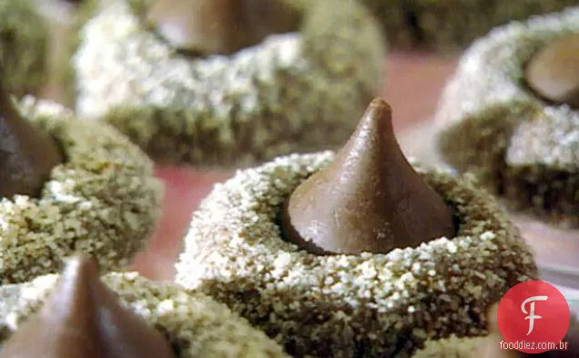 Chocolate Thumbprint Cookies