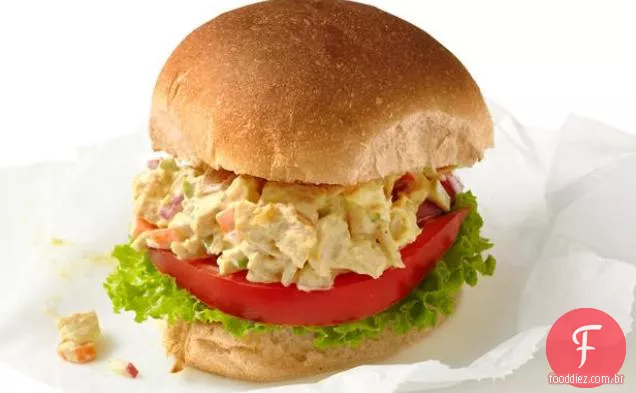 Sanduíches De Salada De Frango