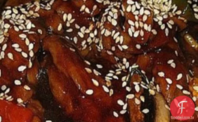 Ensanaye's Sesame Beef Stir Fry