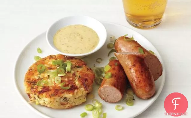 Bratwurst Com Bolos De Batata