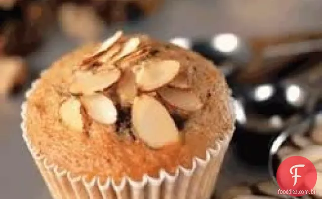 Muffins De Chocolate Com Banana Amêndoa