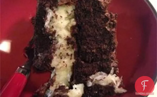 Bolo de chocolate de coco II