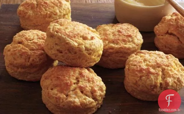 Biscoitos De Abóbora-Parmesão
