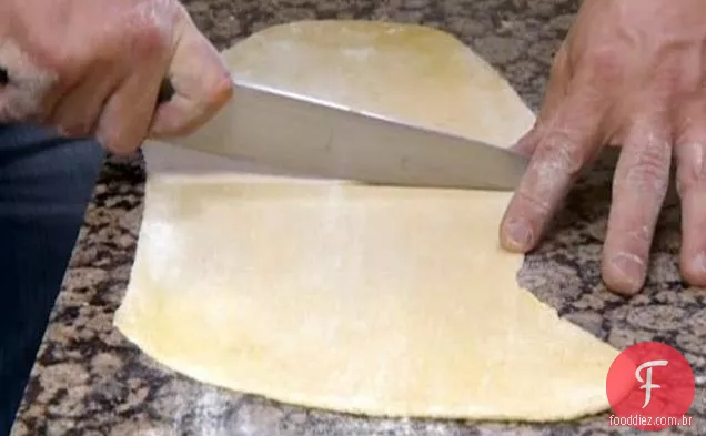 Ravioli torrado e Massa Básica de Ravioli