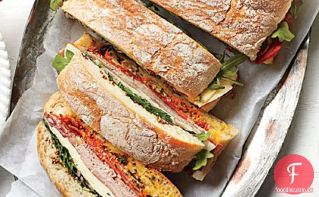Muffuletta Em Estilo Familiar