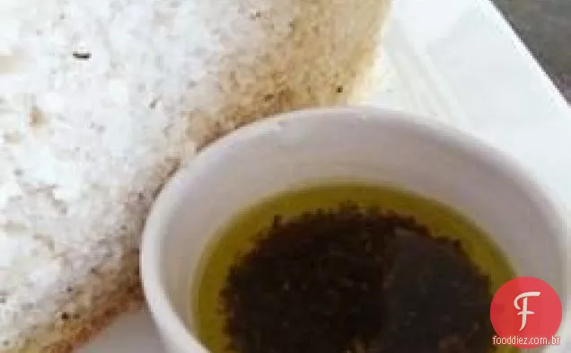 Molho de azeite para pão italiano