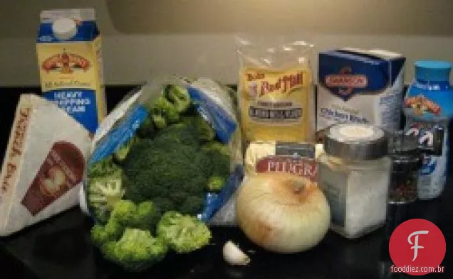 Sopa De Brócolis E Brie